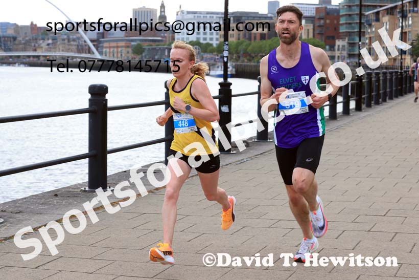 Bridges of the Tyne 5 Mile Road Race, Newcastle Quayside.  Photo: David T. Hewitson/Sports for All Pics
